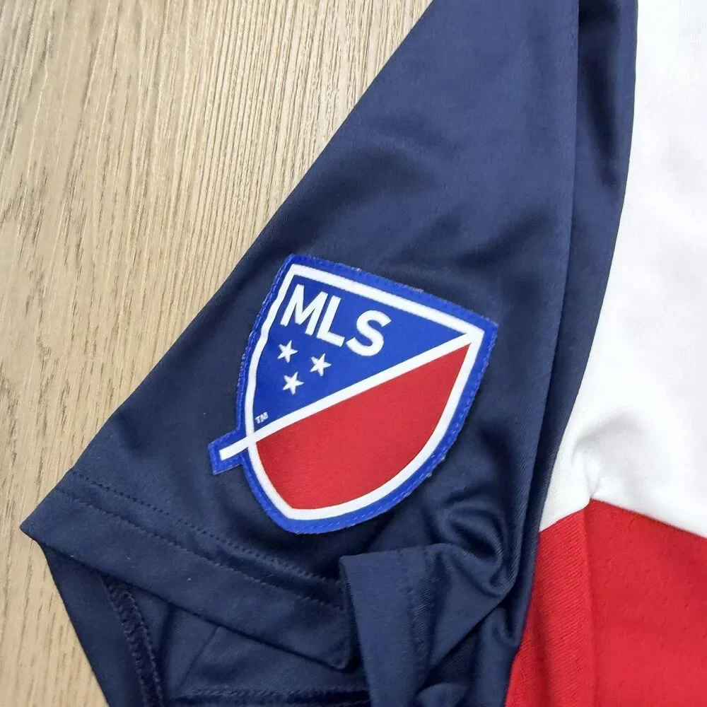 FC Dallas Jersey Mens XL Red MLS Soccer Adidas Climalite Advocare Sponsor